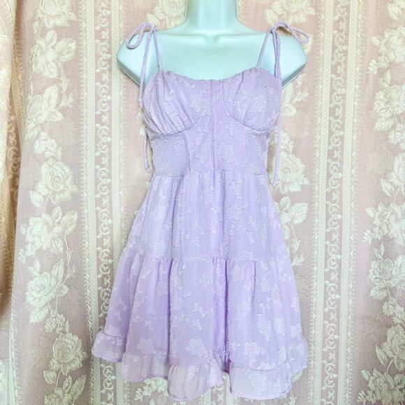 Wild Fable Women's Purple Dress - Picture 1 of 6